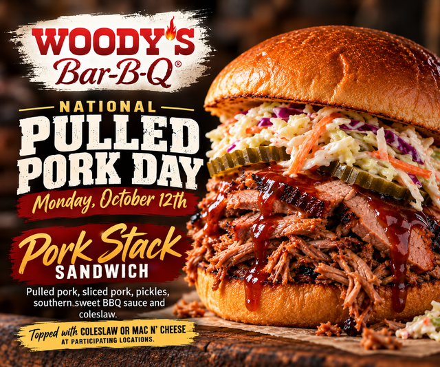 Pork Stack Sandwich.