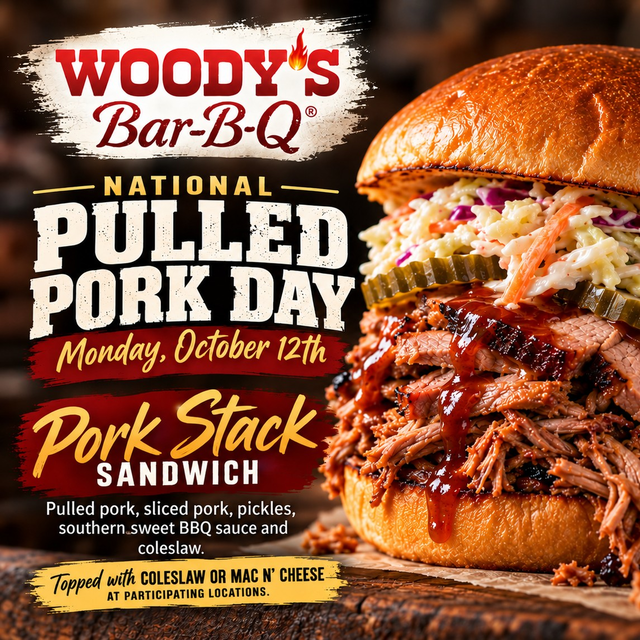 Pork Stack Sandwich.
